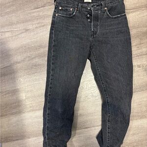 Levi's 501 classic cropped 27Wx26L